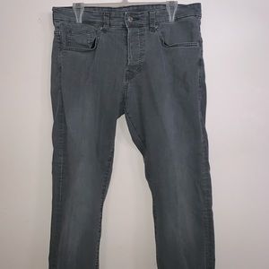 H&M dark grey skinny fit jeans by &Denim